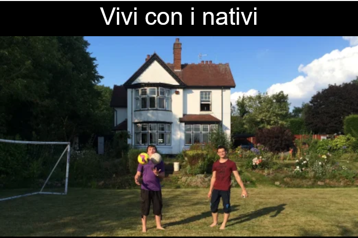 Vivere con la famiglia ospitante nel Regno Unito